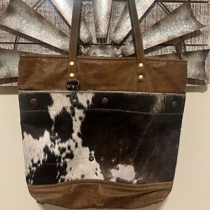 Myra cowhide bag